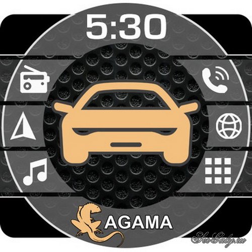 Car Launcher AGAMA Premium 2.8.0 [Android]
