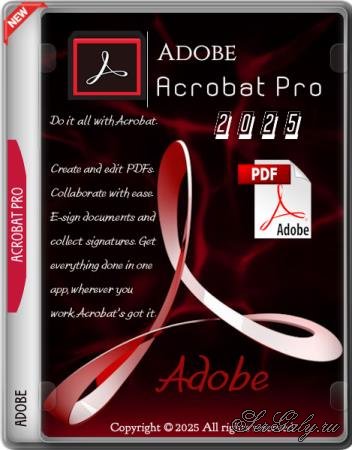 Adobe Acrobat Pro 2025.001.20693 by m0nkrus (MULTi/RUS)