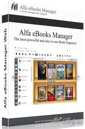 Alfa eBooks Manager Pro / Web 9.4.24.1 + Portable [Multi/Rus]
