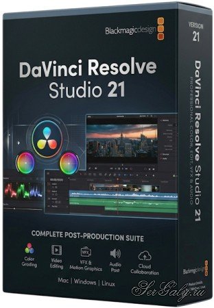 Blackmagic Design DaVinci Resolve Studio 21.1.0.17 [Multi/Rus]