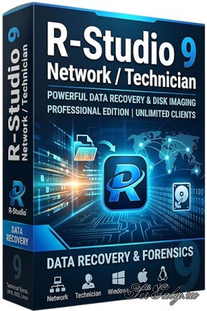 R-Studio 9.5 Build 191850 Network / Technician + Portable [Multi/Rus]