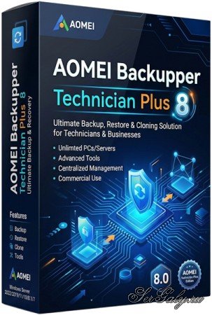 AOMEI Backupper Technician Plus 8.5.1 + Portable [Multi/Rus]
