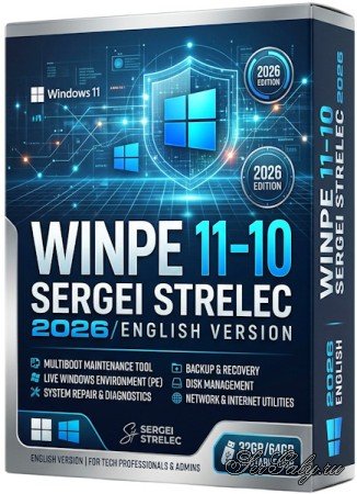 WinPE 11-10 Sergei Strelec 2026.10.21 English version WinPE 11-10 Sergei Strelec 2026.10.21 English version